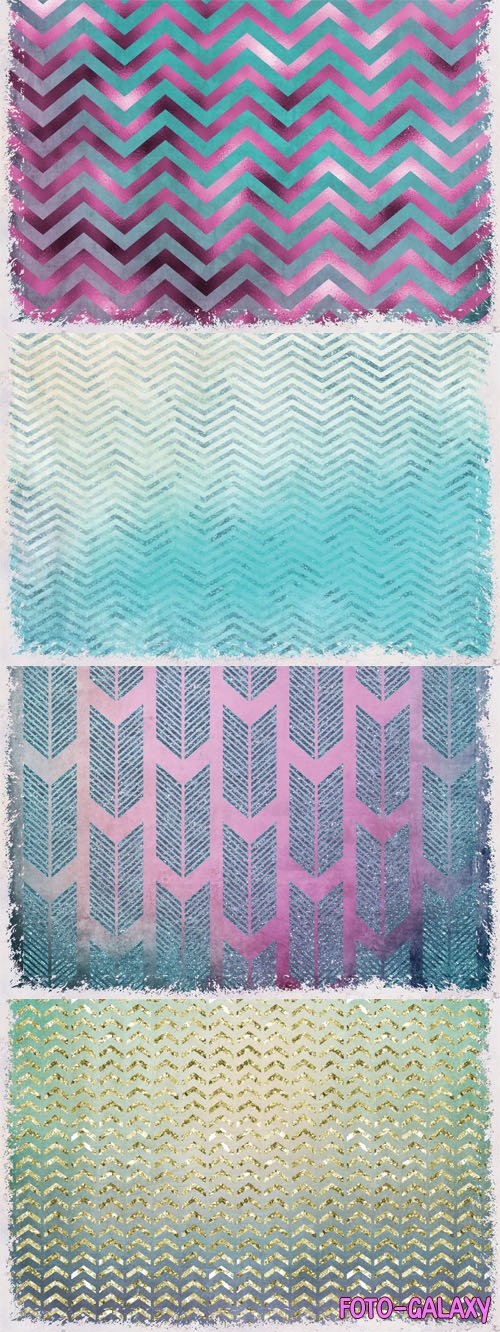 16 Glitter Chevron Square Backgrounds