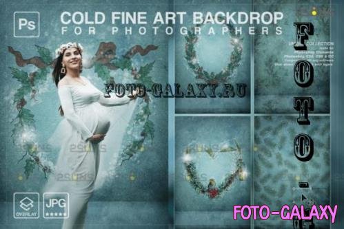 Winter backdrop, Fine Art Textures V3 - 10969029