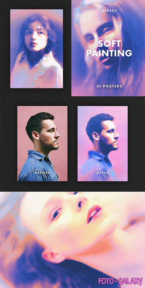 Soft Painting Photoshop Effect for Posters