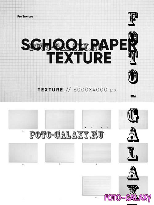 10 School Paper Texture HQ - 10977374