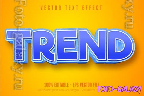 Trend - Editable Text Effect, Font Style