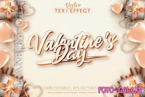 Valentine's Day - Editable Text Effect, Font Style vol 4