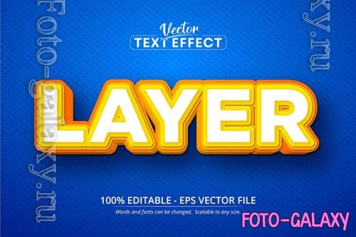 Layer - Editable Text Effect, Font Style