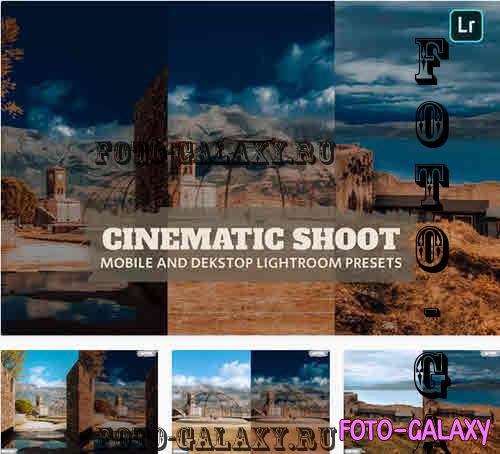 Cinematic Shoot Lightroom Presets Dekstop Mobile - S7Z229V