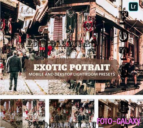 Exotic Potrait Lightroom Presets Dekstop Mobile