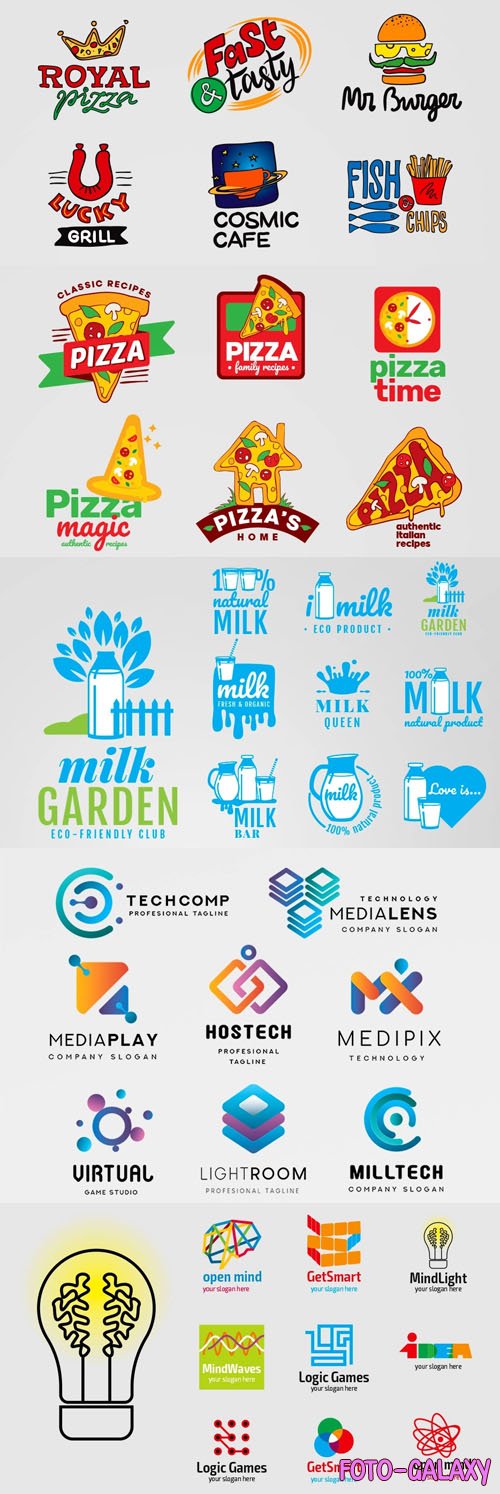 80+ Multipurpose Business Logos Templates