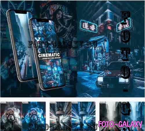 Blue Cinematic Street Presets ( Mobile & Desktop ) - 6M6DGV9
