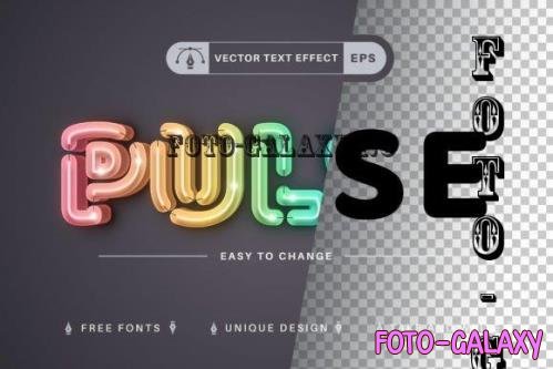 Pulsating able Editable Text Effect - 10975141