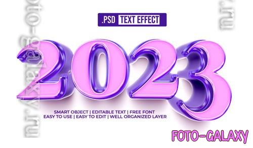 PSD 2023 text style effect vol 3