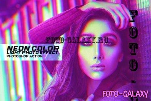 Neon Color Light Photo Effect - 7222174