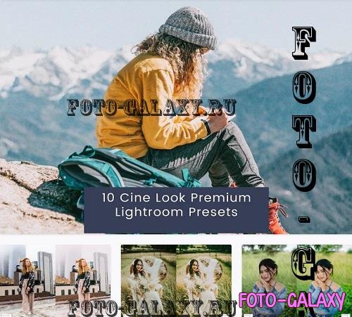 10 Cine Look Premium Lightroom Presets - U838E2M