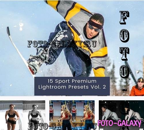 15 Sport Premium Lightroom Presets Vol. 2 - 7W3A8EN