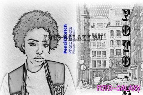 Pencil Sketch Photo Effects - 7503976