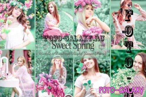 12 Sweet Spring Mobile & Desktop Lightroom Presets, Bright - 2530294