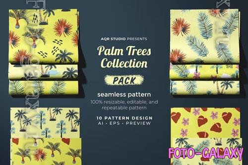 Palm Trees Collection - Seamless Pattern 