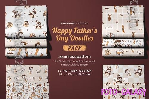 Happy Father - Seamless Pattern 
