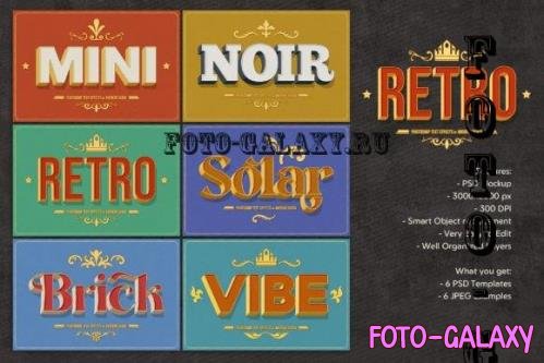 Retro Text Effects - 14491478