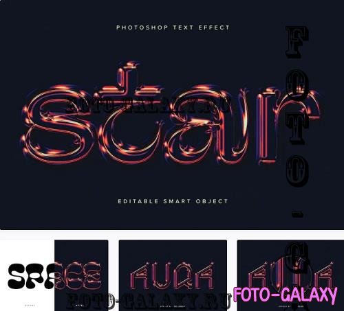 Holographic PSD Text Effect - U4597DW