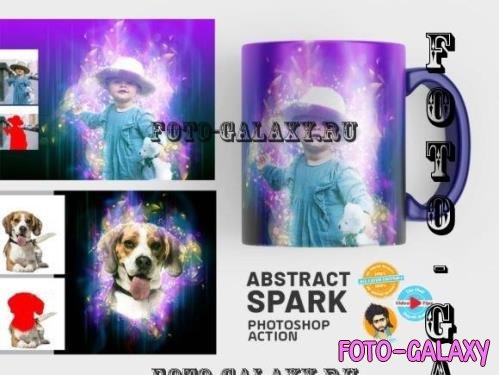 Spark Photoshop Action - 6868495