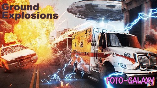 Production Crate Ground Explosions - Visual Effects