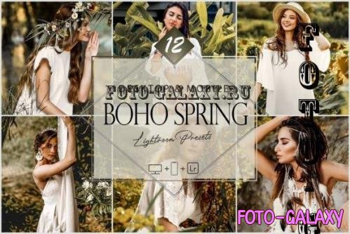 12 Boho Spring Lightroom Presets