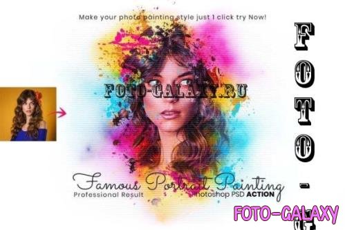 Famous Portrait Painting Effect - 7551953