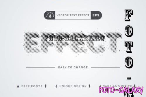 Halftone - Editable Text Effect - 16080679