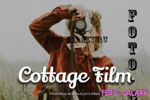 12 Cottage Film Photoshop Actions - 16089326