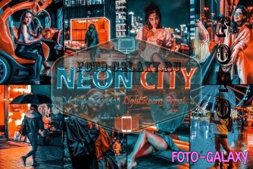 12 Neon City Mobile & Desktop Lightroom Presets, Urban Light  - 2569797