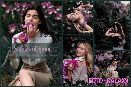 12 Sounds Of Spring Mobile & Desktop Lightroom Presets, Pink - 2569801