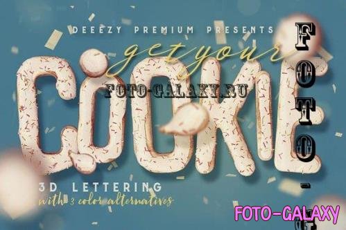 Get Your Cookie - 3D Lettering - 2120383