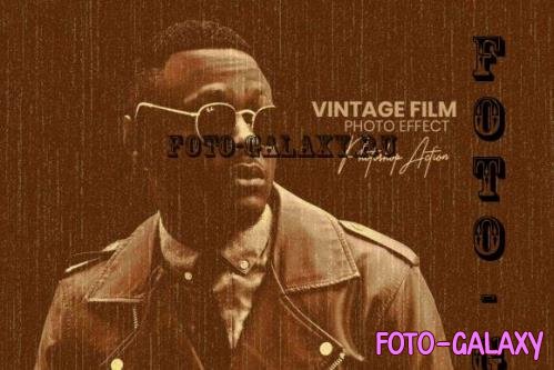 Vintage Film Photoshop Action - 12779275