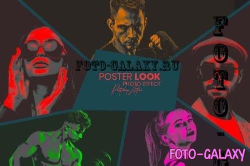 Poster Look Photoshop Actions - 13377035