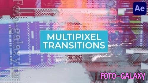 Videohive - Multipixel Transitions for After Effects - 45526183