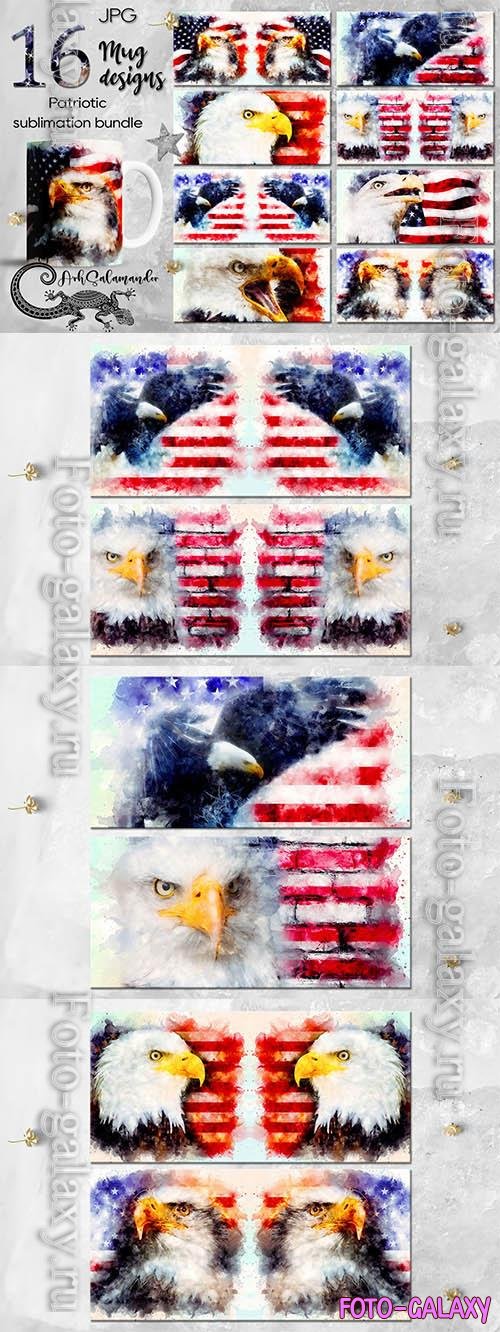 American Flag & Eagle