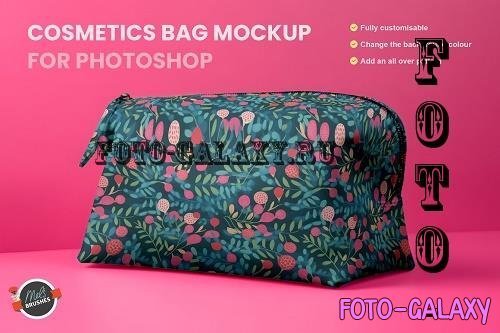 Cosmetics bag mockup - 13450290