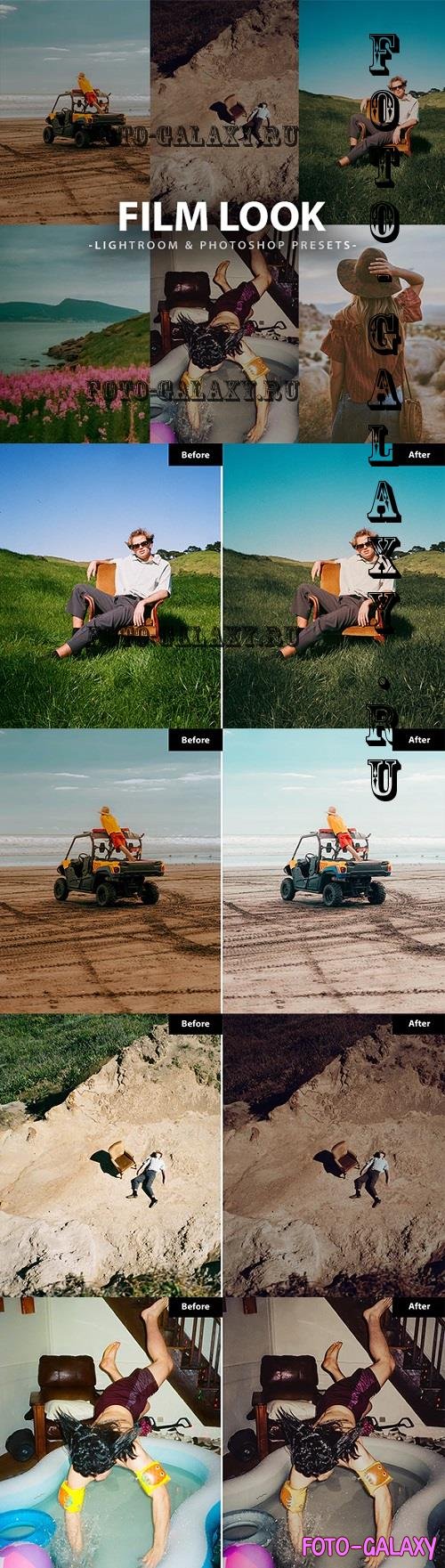 6 Film Look Lightroom and Photoshop Presets - 45362162