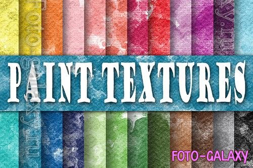 Watercolor paint textures digital papers