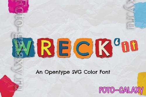 Wreck'it font