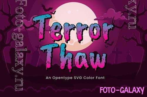 Terror Thaw font