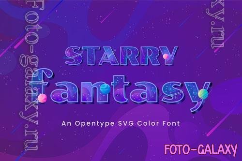 Starry Fantasy font