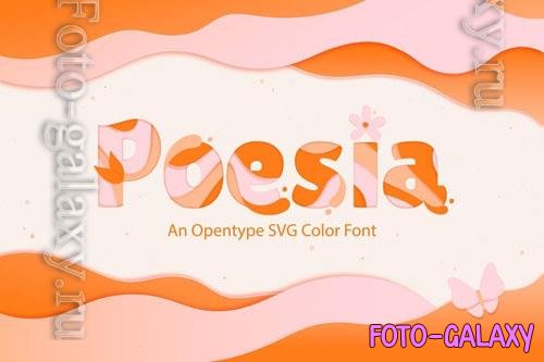 Poesia font