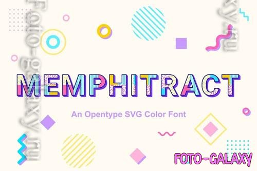 Memphitract font