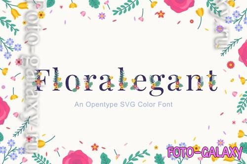 Floralegant font