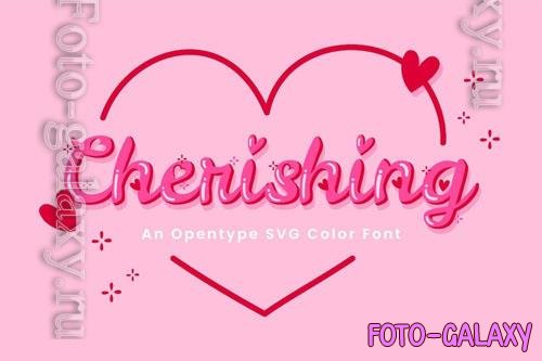 Cherishing font