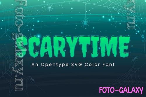 Scarytime font