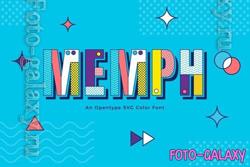 Memph font