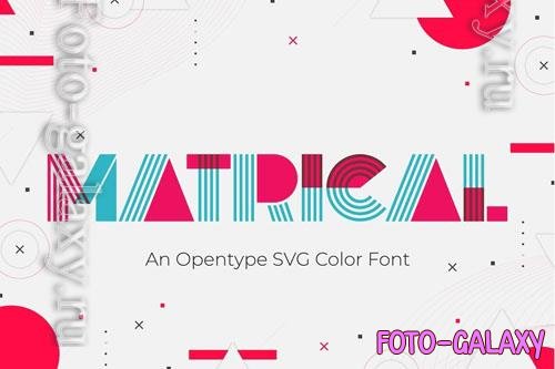 Matrical font