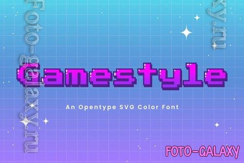 Gamestyle font