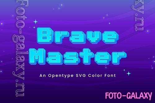 Brave Master font